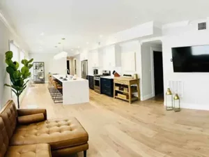 Fully furnished living room